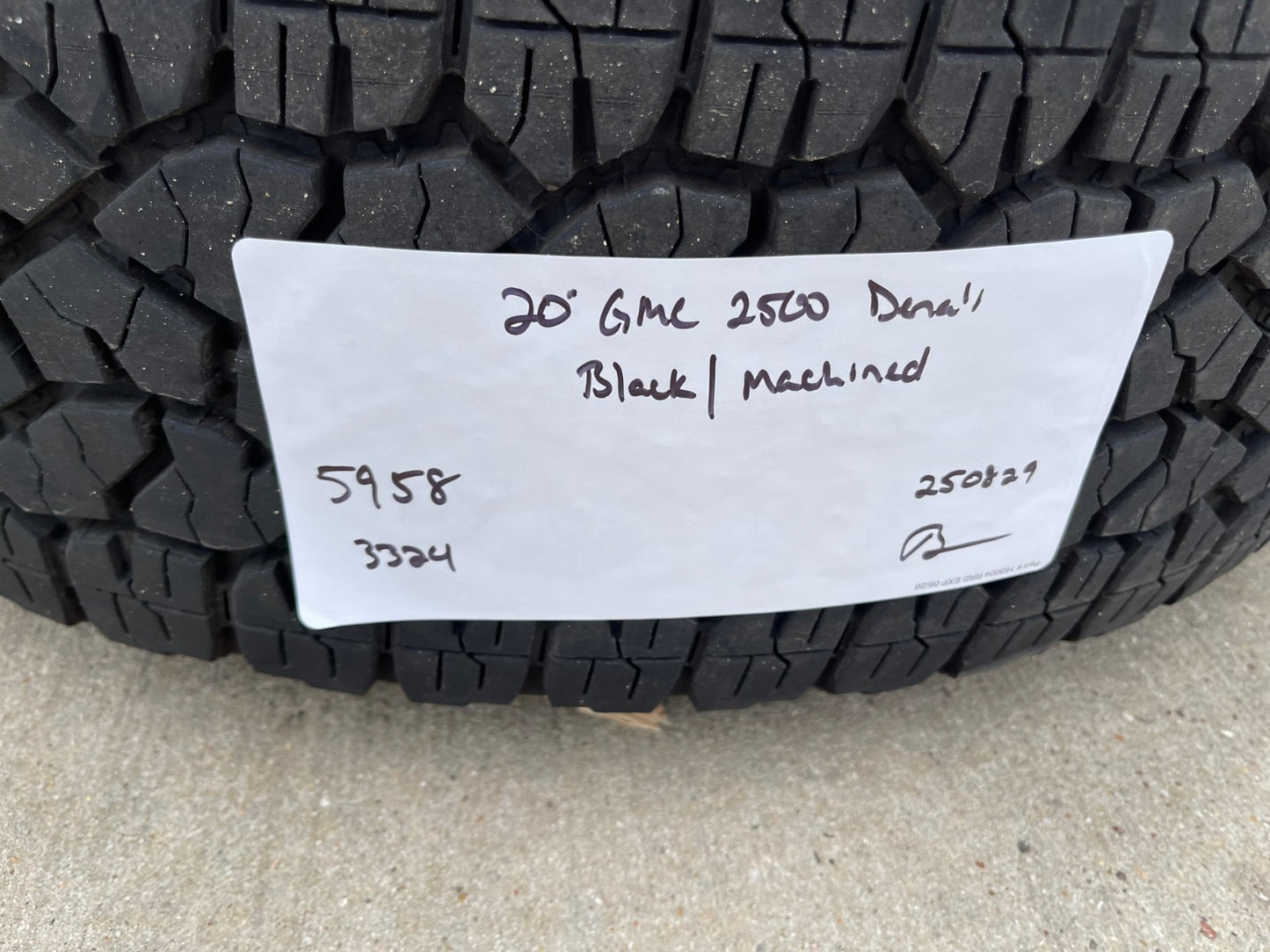 20" GMC Sierra DENALI ULTIMATE 2500 3500 OEM wheels rims 5958 Chevy Silverado