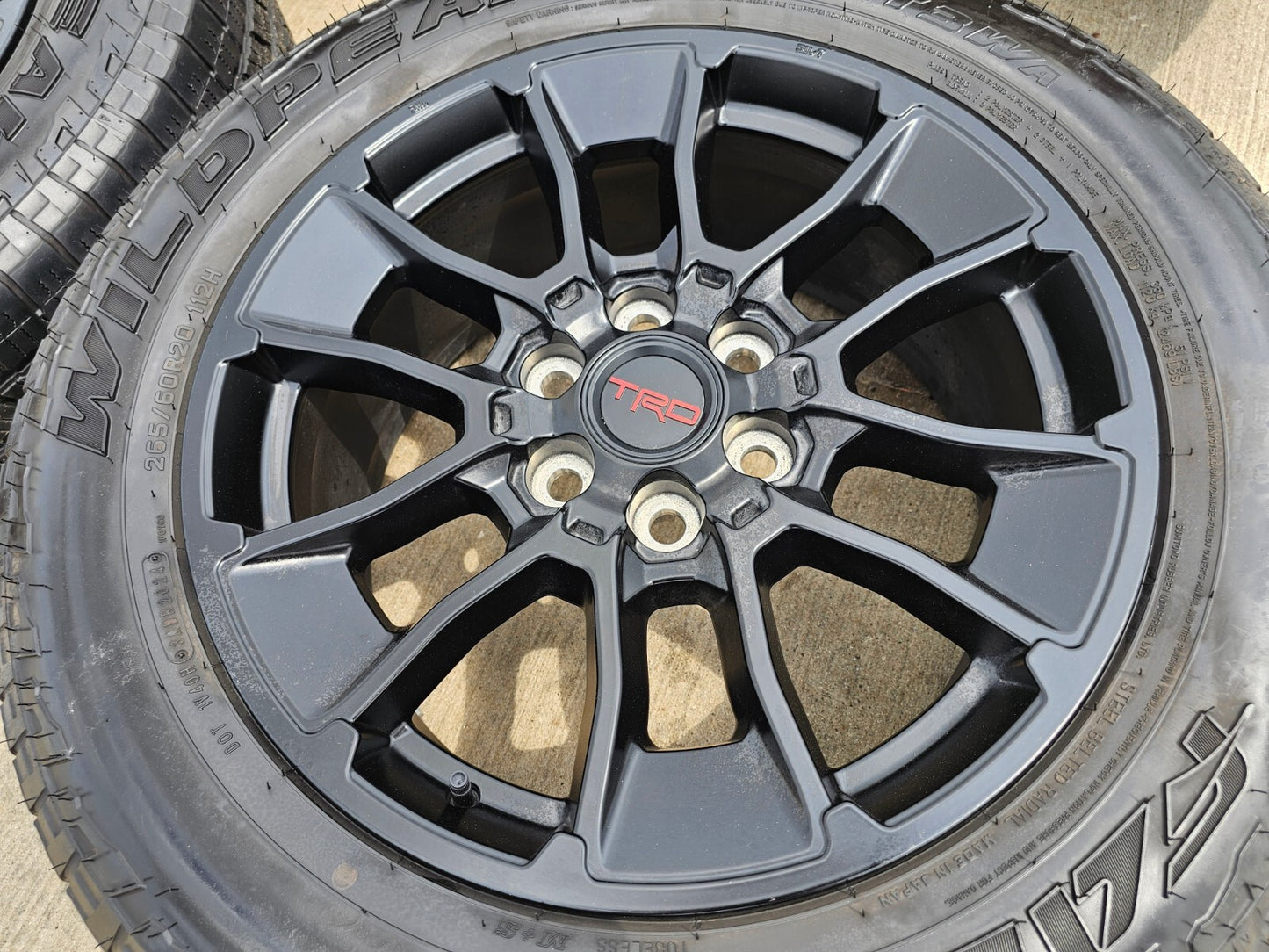 20" Toyota Tundra TRD OEM wheels rims 95314 65196 75276 Sequoia 2024 2025