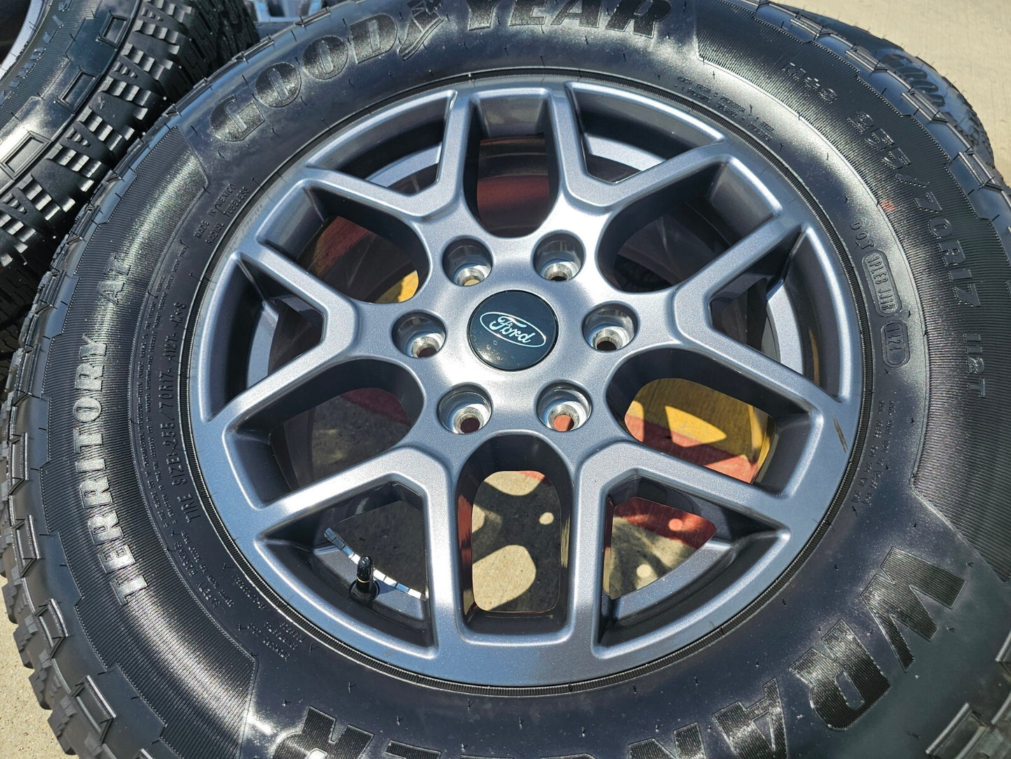 17" Ford Ranger OEM rims wheels tires Bronco N1WZ1007V 2023 2024 2025 2026 NEW