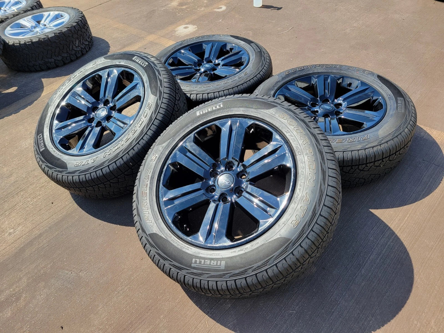 20" Ford F-150 Expedition OEM TREMOR rims wheels 10171 black