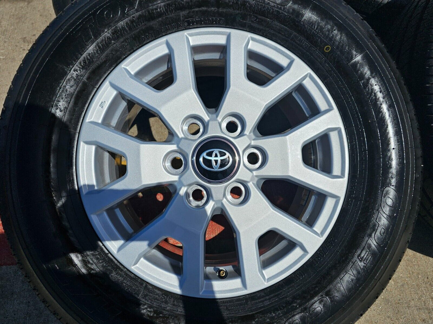 17" Toyota Tacoma 4Runner TRD Silver OEM wheels rims tires 2024 2025 NEW