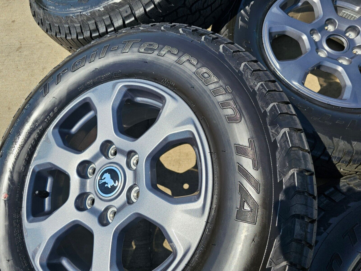 17" Ford Bronco Big Bend wheels rims 10384 Ranger 2022 2023 2024 2025 NEW BFG