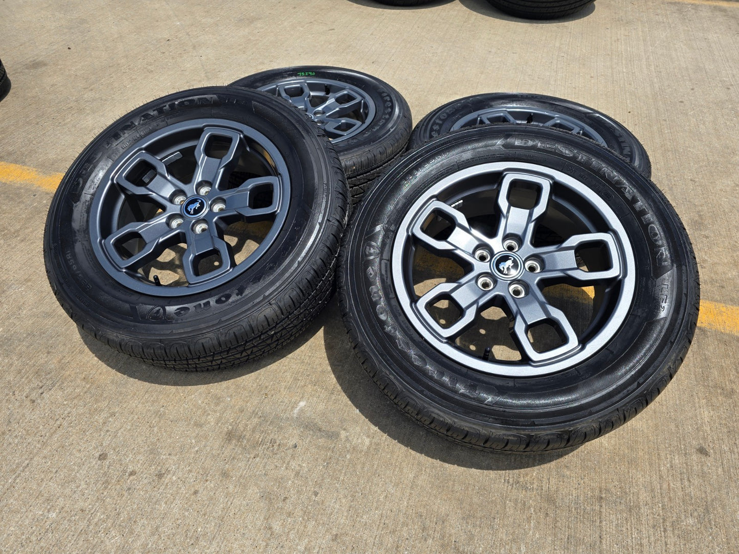 17" Ford Bronco Sport Maverick rims wheels 95019 10325 OEM 2023 2024 2025