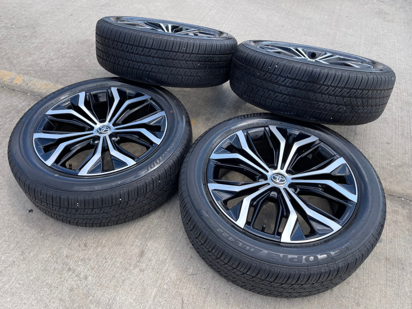 19" Toyota Crown OEM black wheels rims 75330 Camry Avalon Lexus 2023 2024 2025