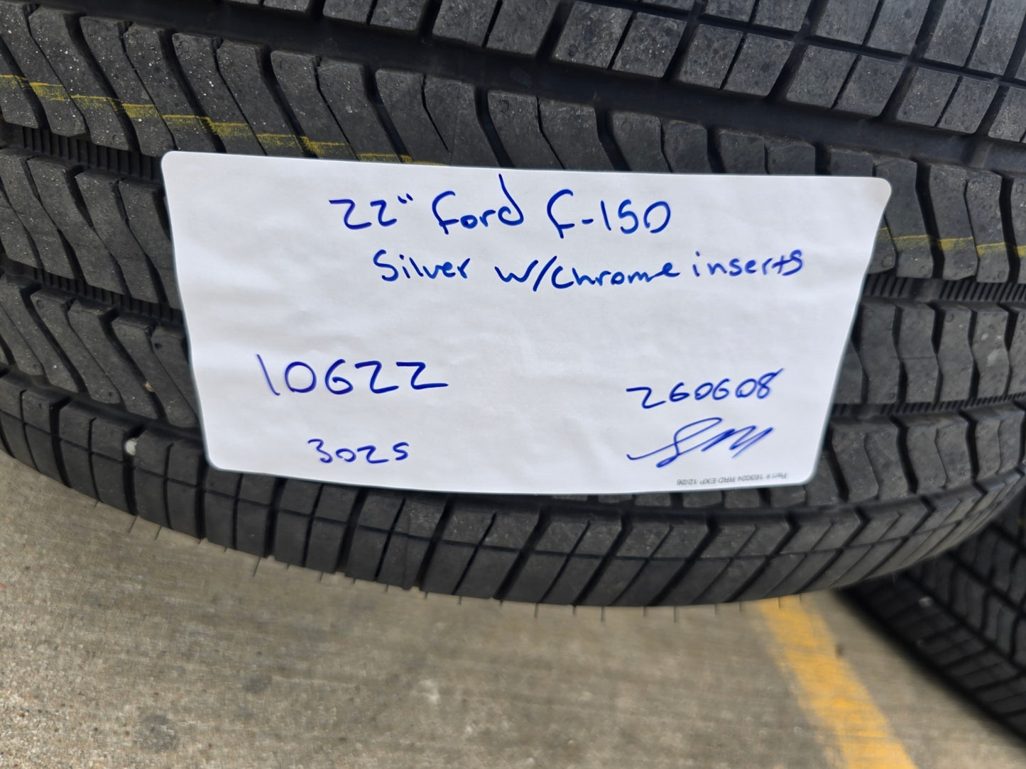 22" Ford F-150 LIMITED Plus OEM rims wheels SET Expedition #10622 2024-2027 NEW