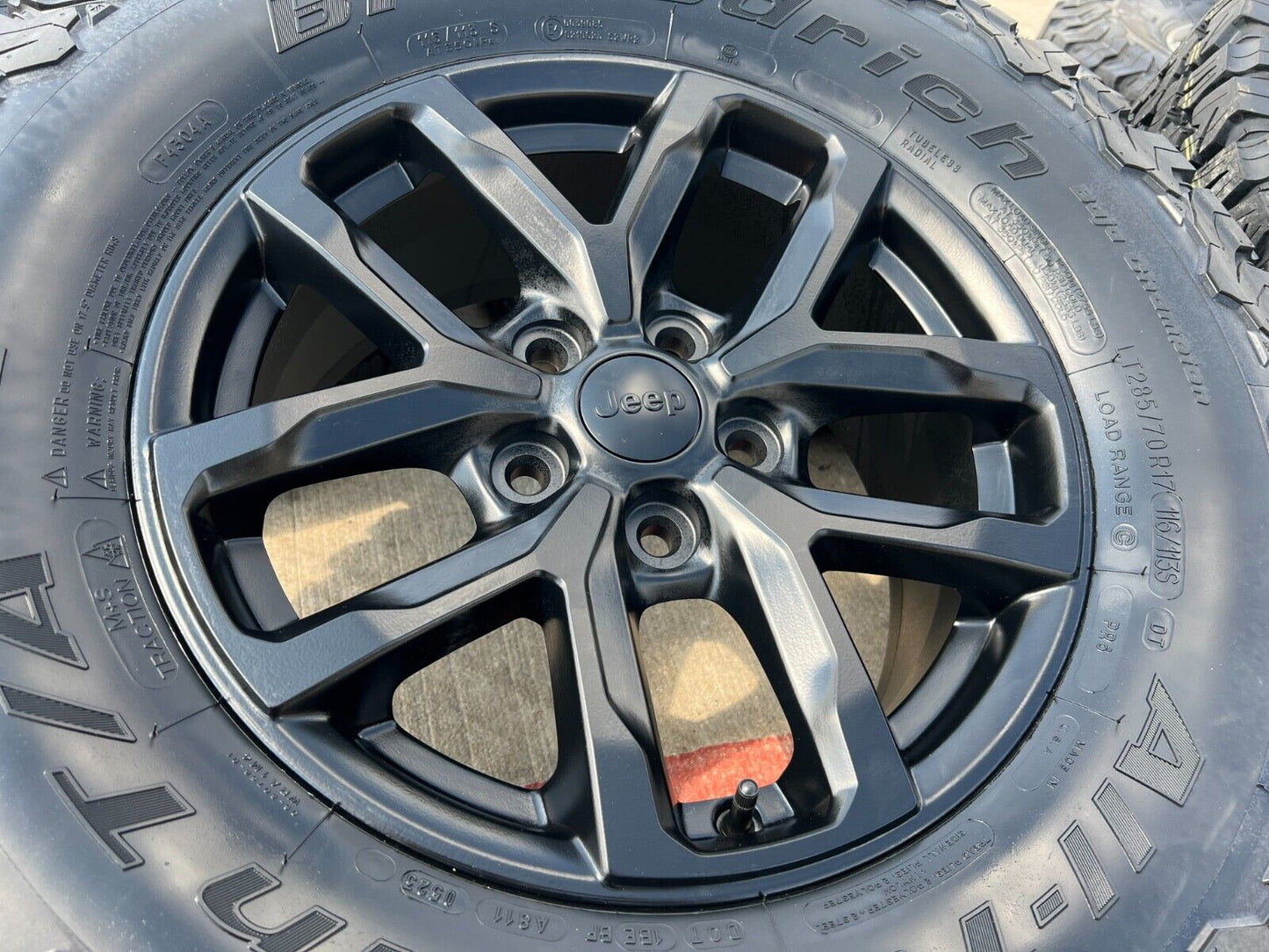 17" Jeep Wrangler Rubicon 392 OEM wheels rims tires Gladiator 2023 2024 BFG NEW