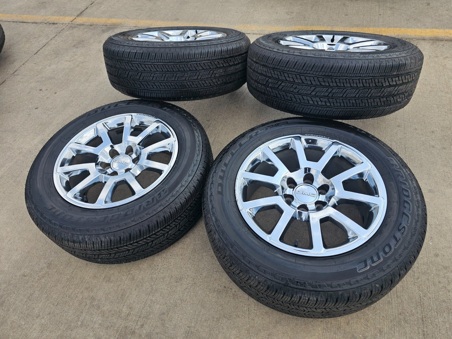 20" GMC Sierra Yukon Denali OEM CHROME wheels rims 5644 tires