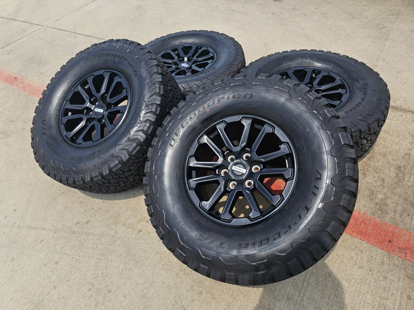17" Ford F-150 Raptor OEM rims wheels Bronco 2023 2024 2025 2026 NEW BFG