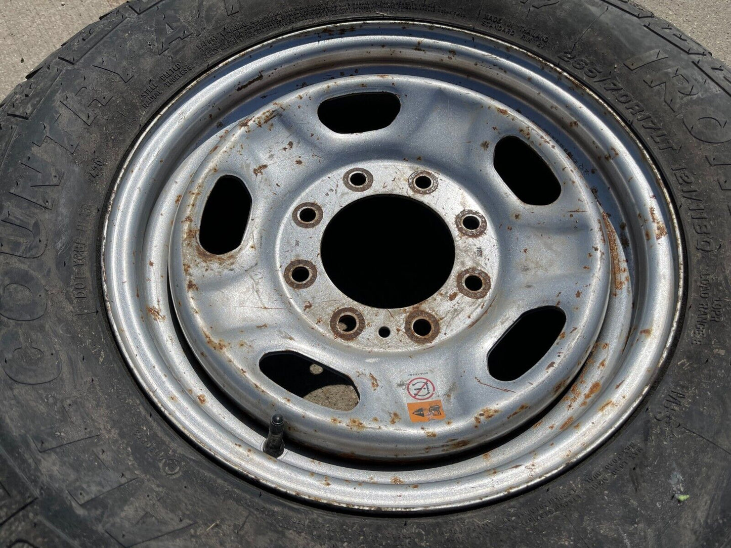 17" Ford F-250 F-350 OEM 3828 wheel rim 2020 2021 2022 2023 2024 2025 IRONMAN