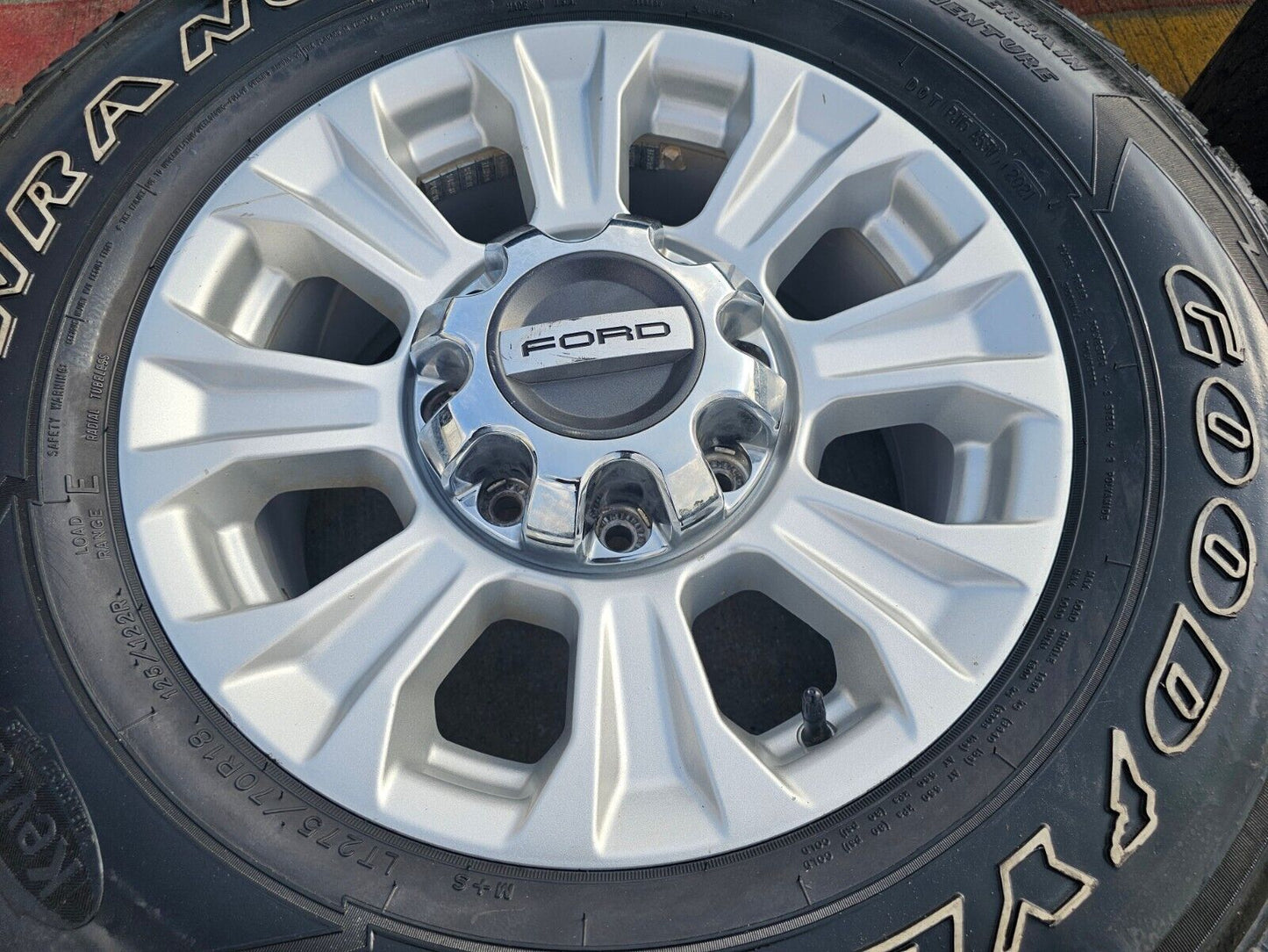 18" Ford F-250 F-350 OEM Lariat 10097 rims wheels 2021 2022 2023 2024 2025