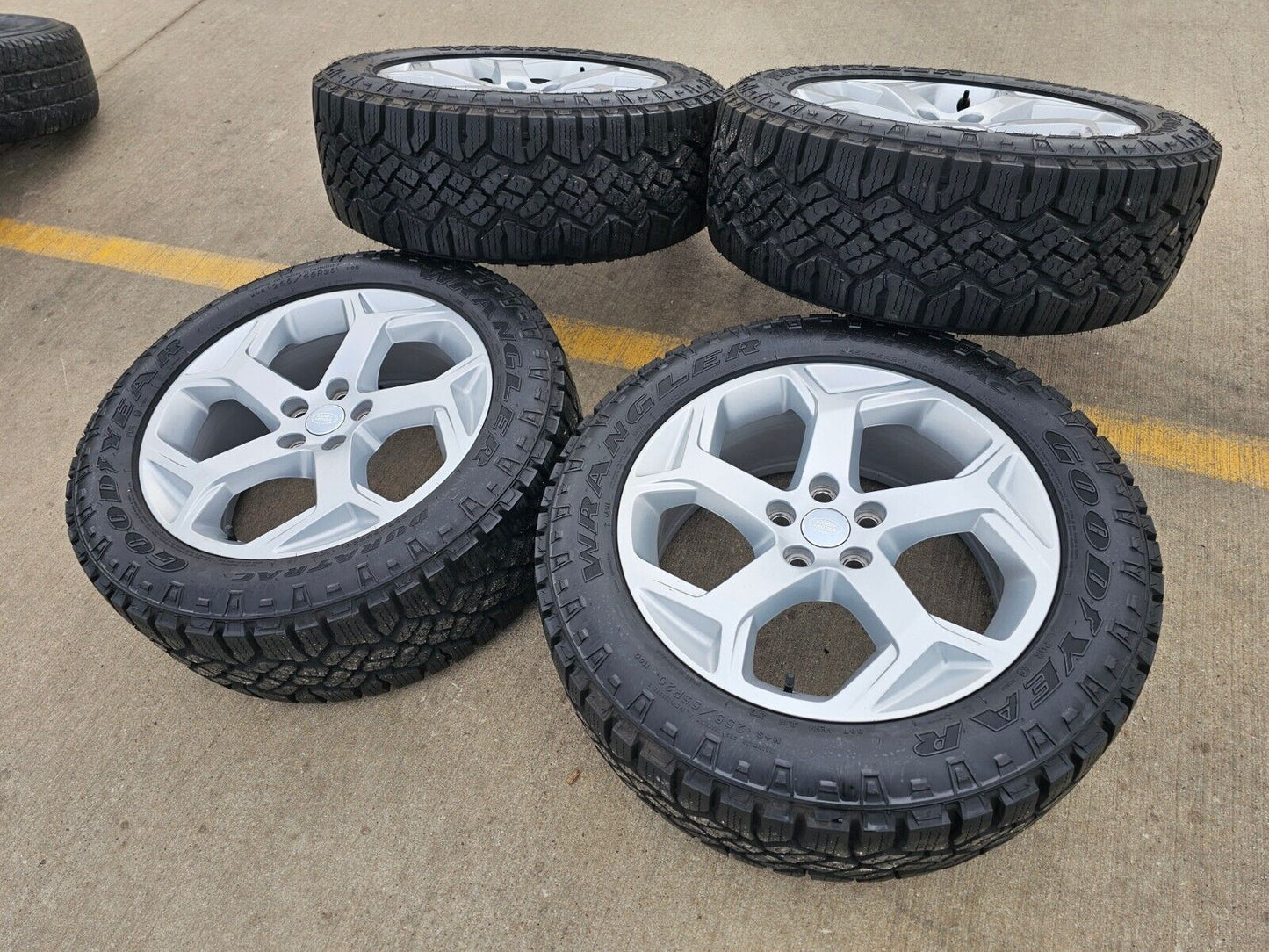 20" Range Land Rover OEM 72310 wheels rims A/T tires DURATRAC