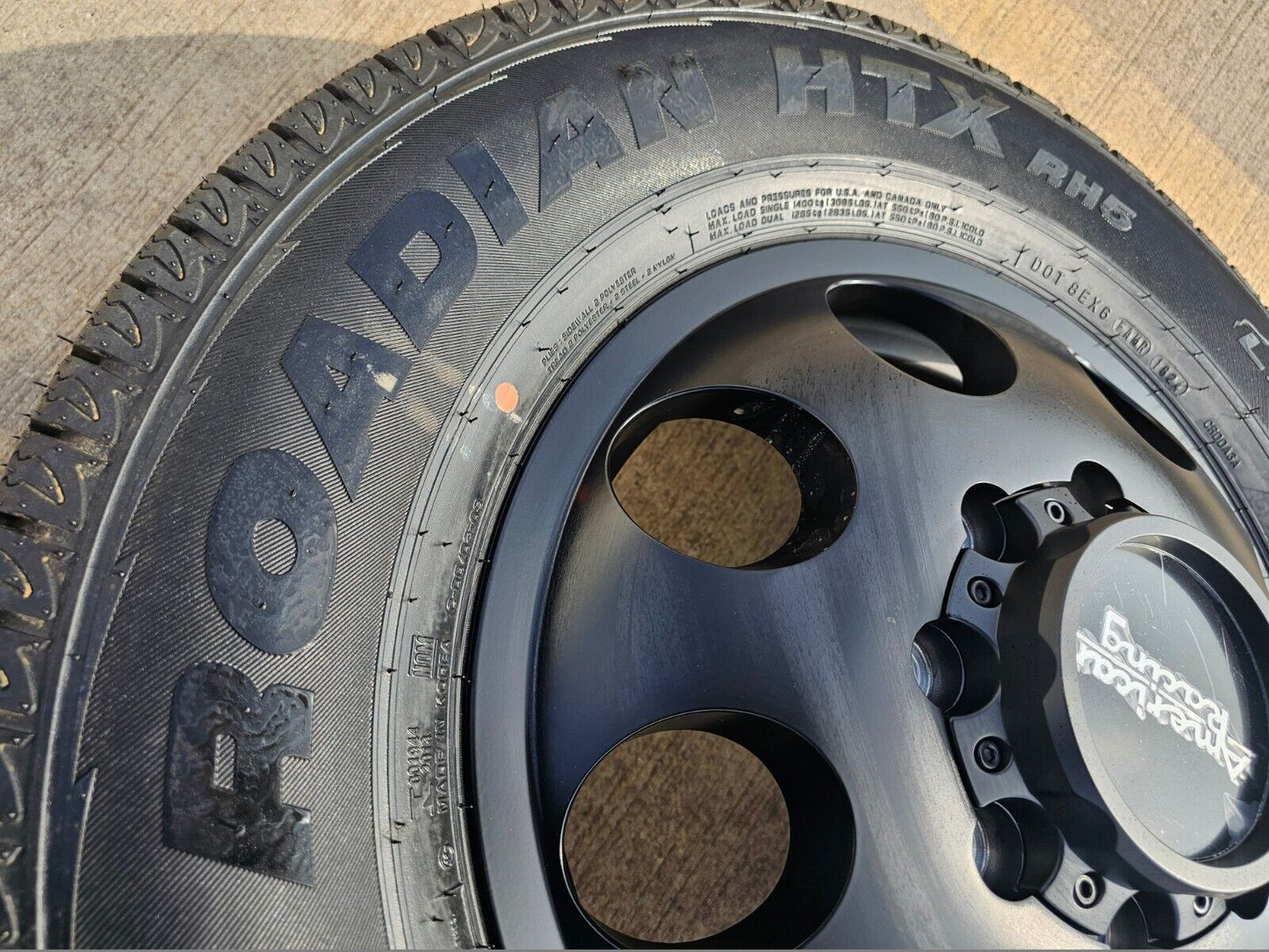 17" American Racing AR204 Dodge Ram 3500 DUALLY OEM wheels rims 8x165 8x6.5 NEW