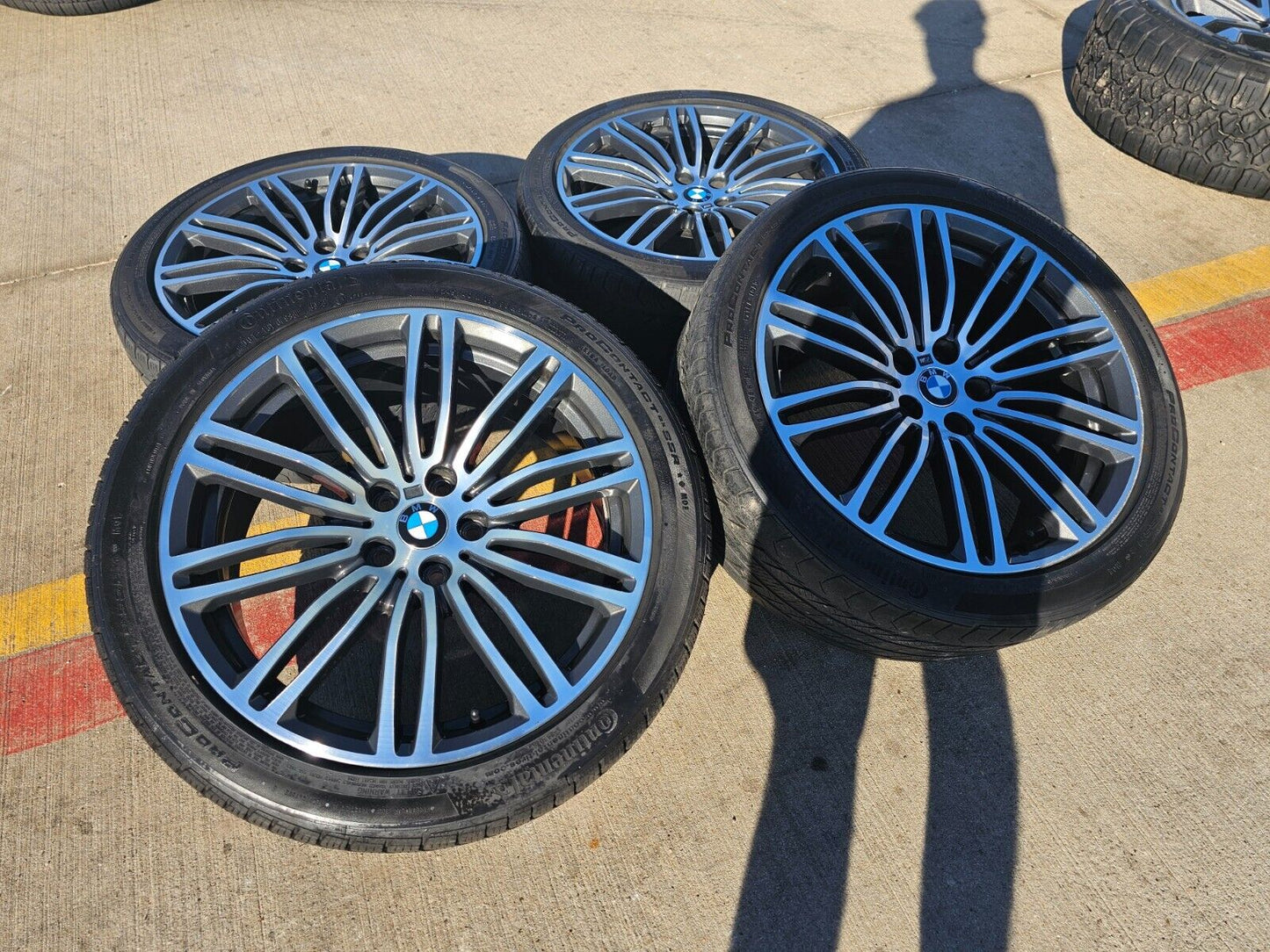 19" BMW OEM 540i 530i 6 7 8 650i Series wheels rims 86328 tires
