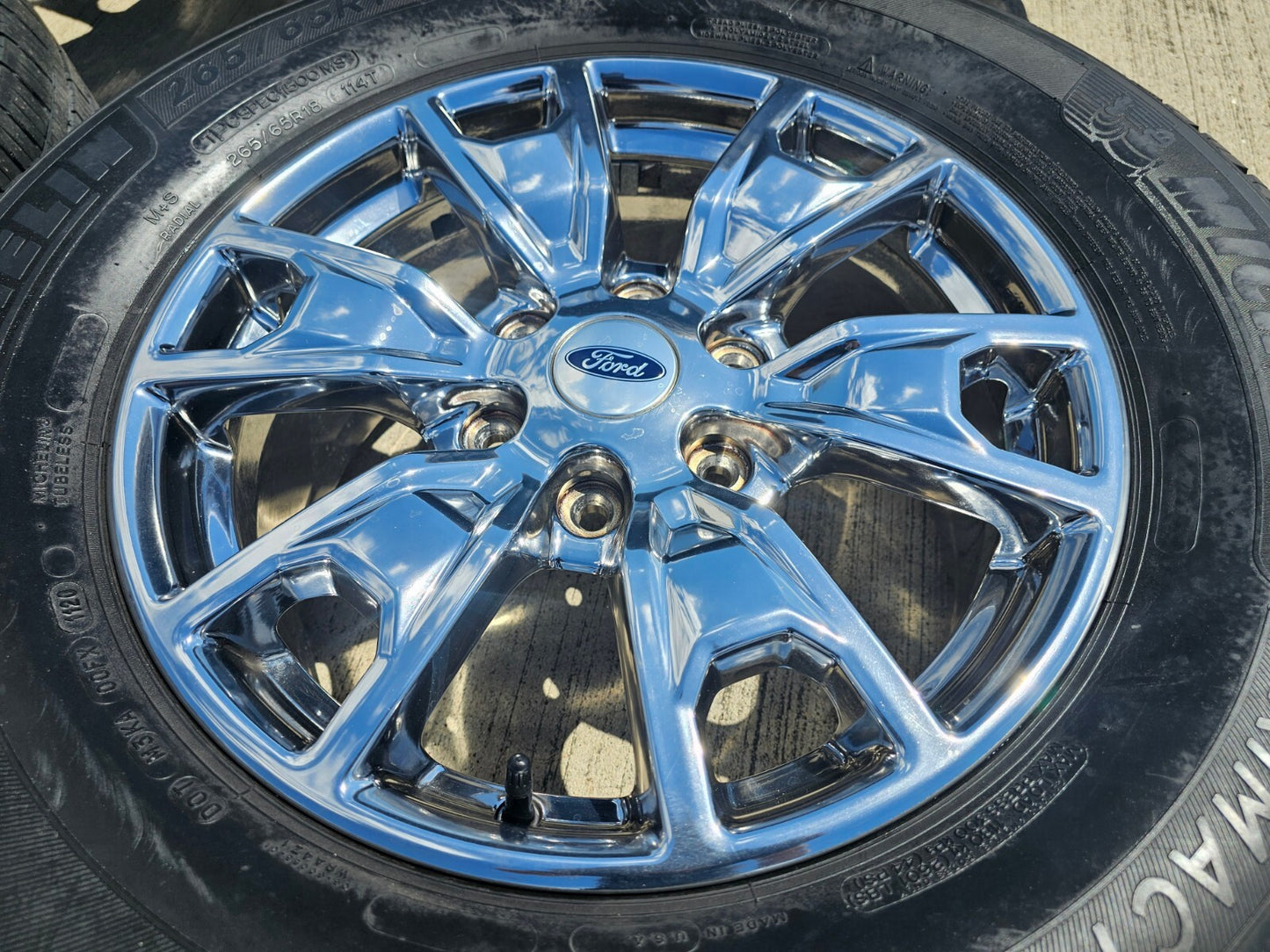 18" Ford Ranger Bronco OEM 10231 wheels rims 2021 2022 2023 2024 2025 CHROME