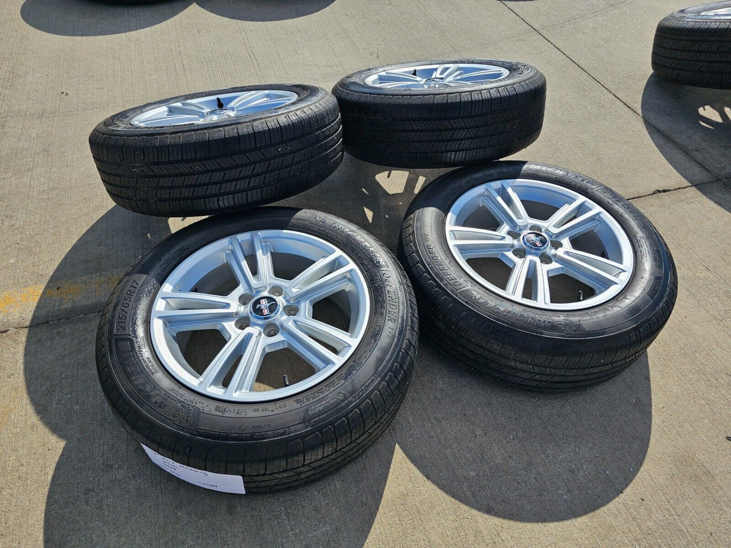 17" Ford Mustang GT OEM Silver wheels rims 3808 tires DISCOUNTED