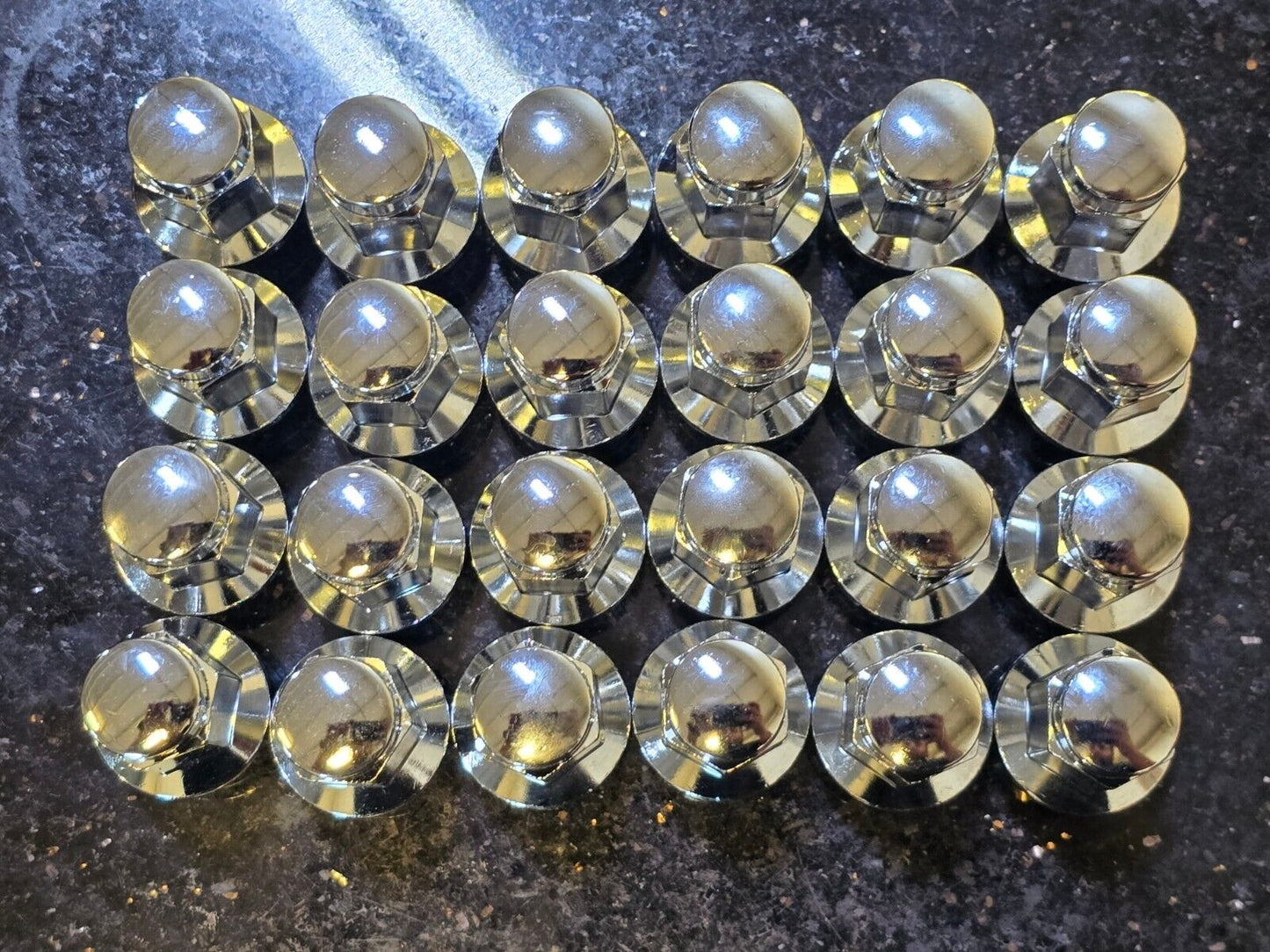 (24) OEM 14x2 Ford F-150 Expedition OEM lug nuts lugs polished OE