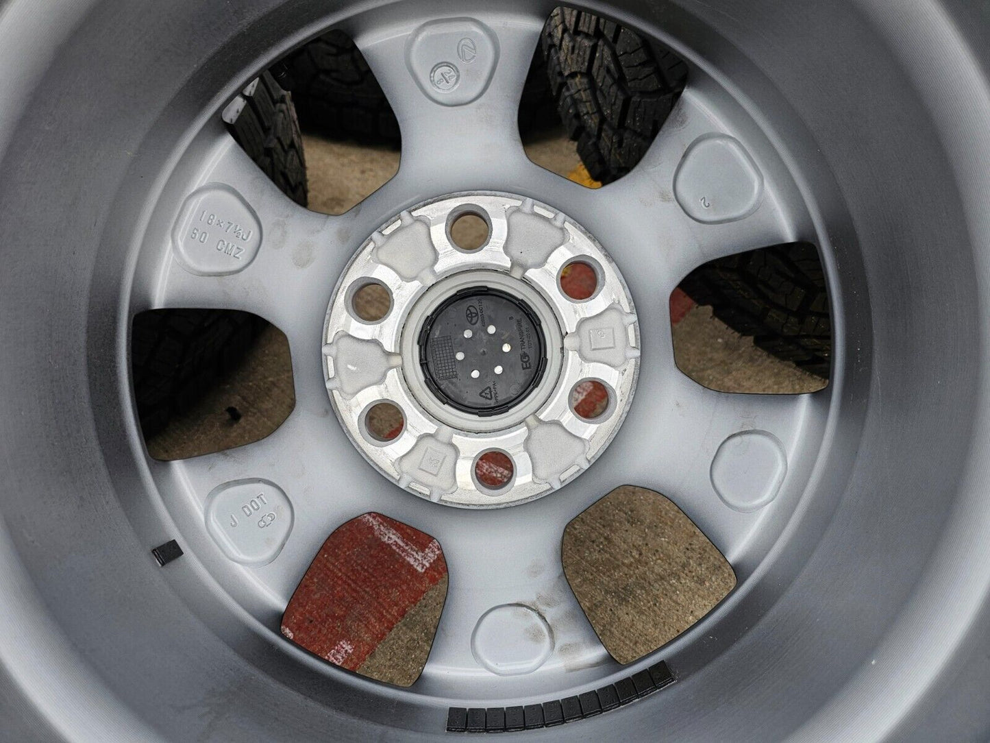 18" Lexus GX550 OEM wheels rims Toyota Land Cruiser Tundra Sequoia 2024 2025 NEW