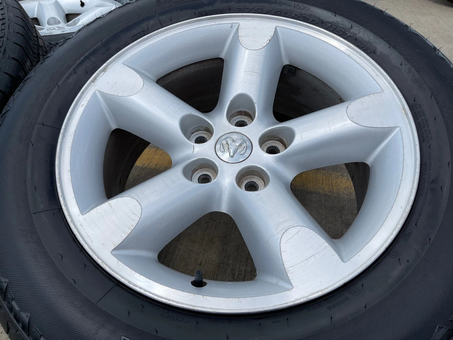 20" Dodge Ram 1500 OEM wheels rims 2267 tires 5x139 5x5.5