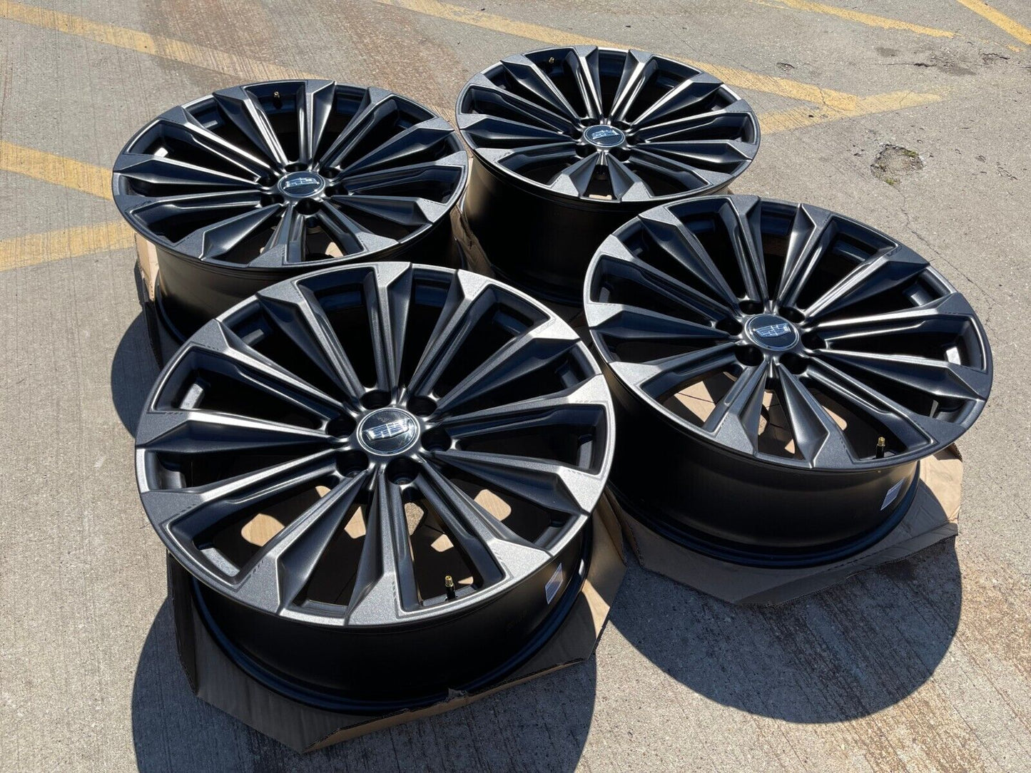 24" Cadillac Escalade V OEM wheels rims 2022 2023 2024 2025 2026 NEW