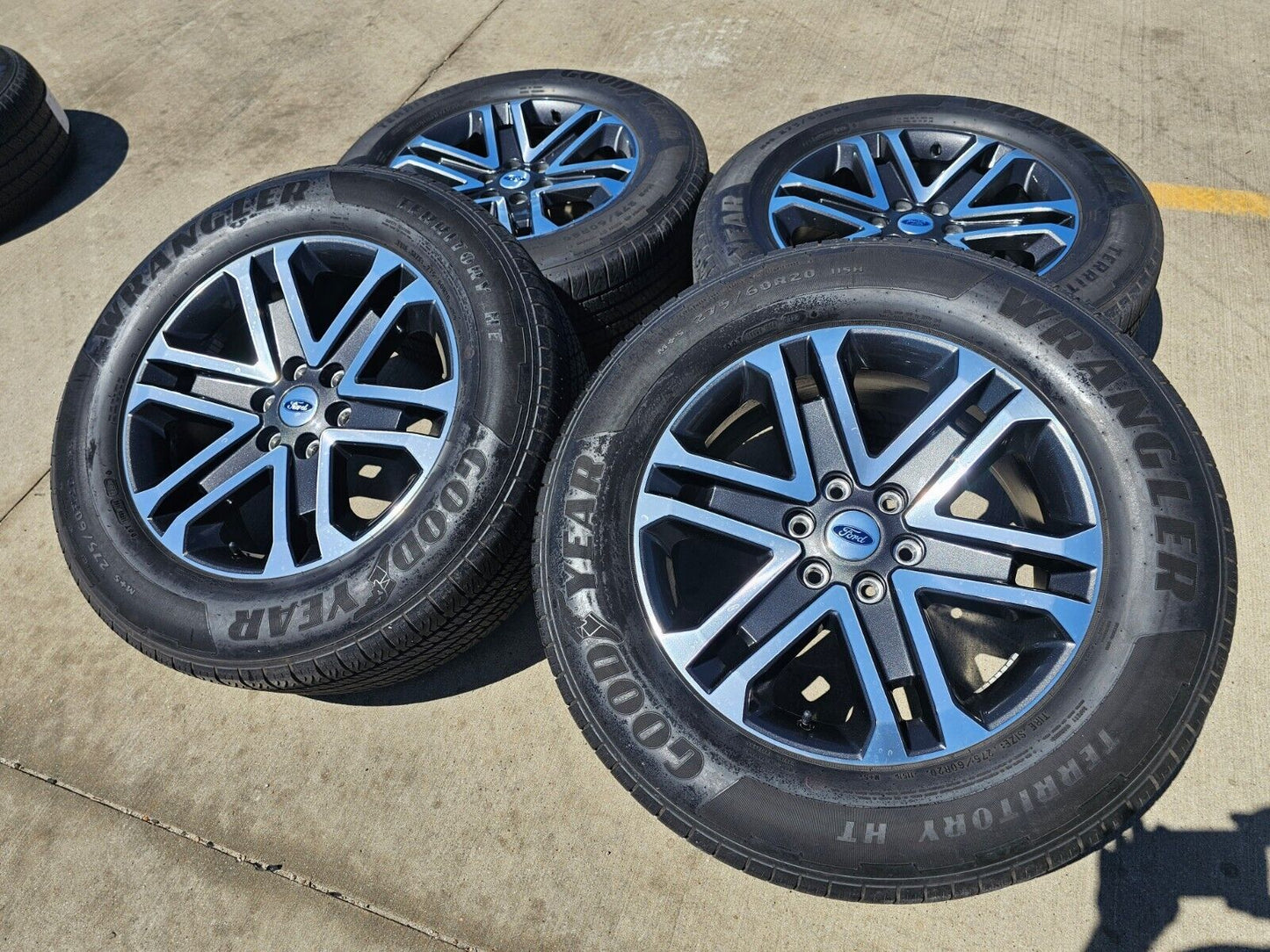 20" Ford F-150 OEM rims wheels 10345 95025 Expedition 2022 2023 2024 2025