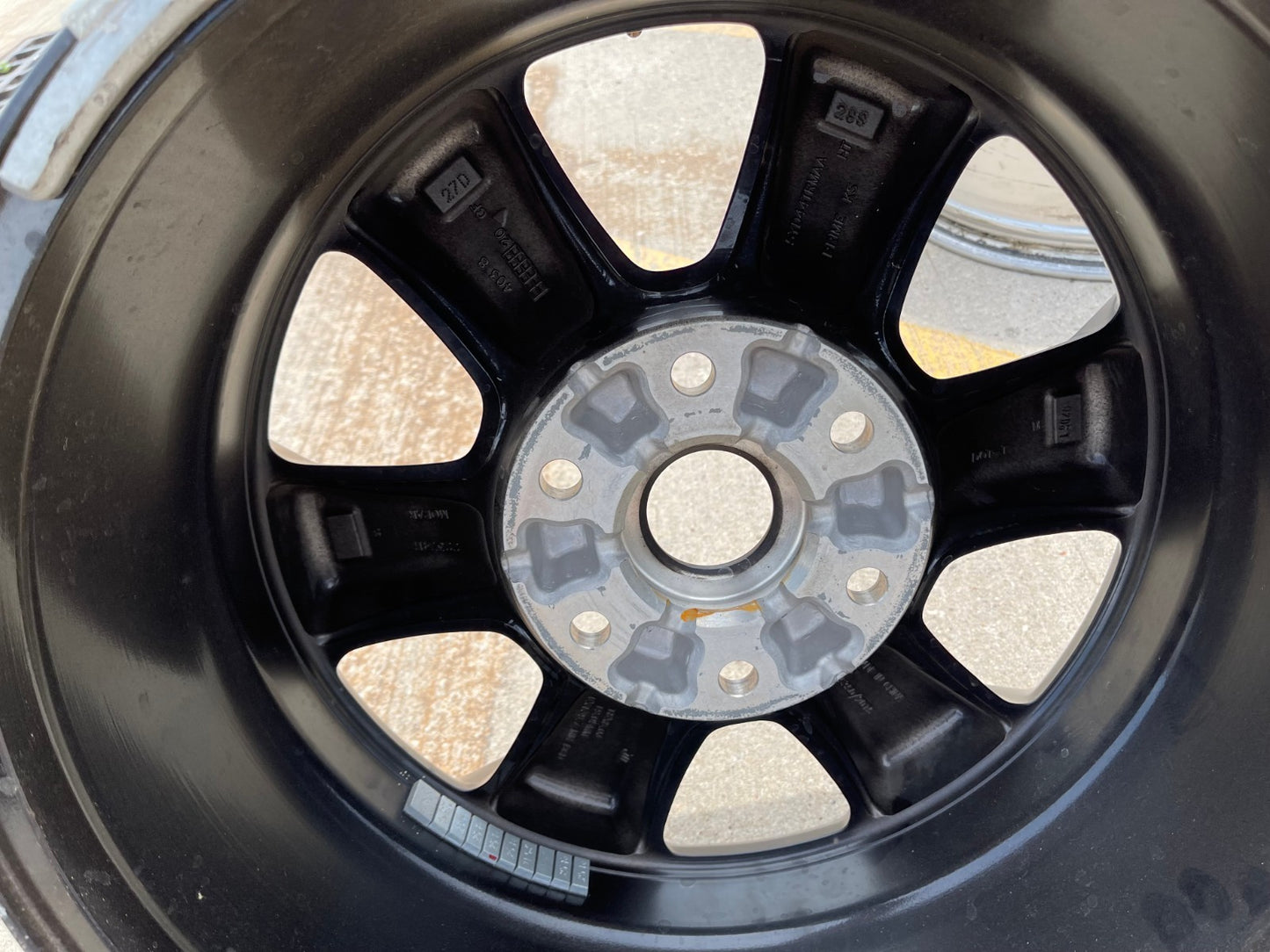 18" Dodge Ram 1500 OEM Rebel black wheel rim 2671 spare 2021 2022 2023 2024 2025