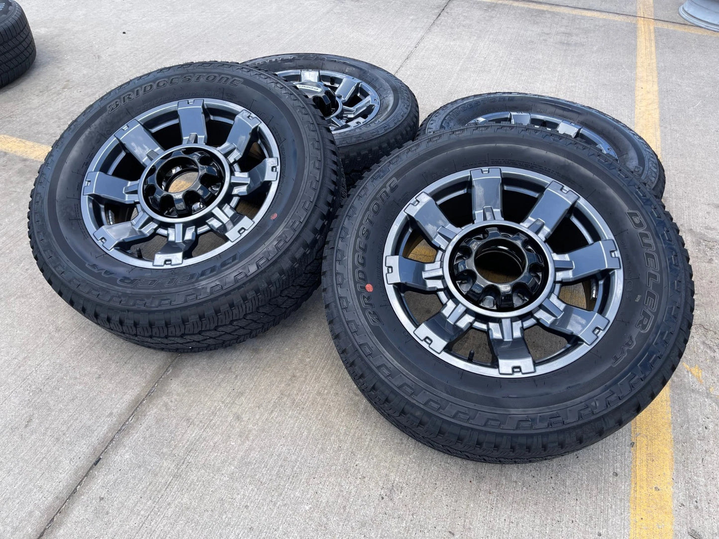 20" Ford F-250 F-350 OEM gray Lariat 10485 10296 wheels rims tires