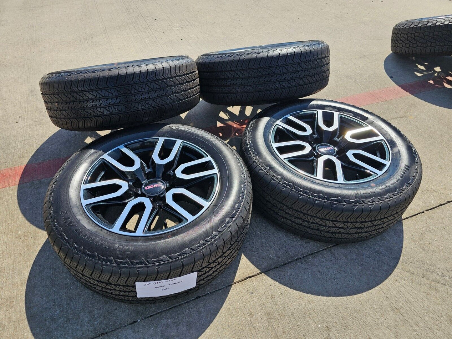 20" GMC Sierra Yukon AT4X EDITION OEM wheels rims 5914 black 2023 2024 2025 NEW