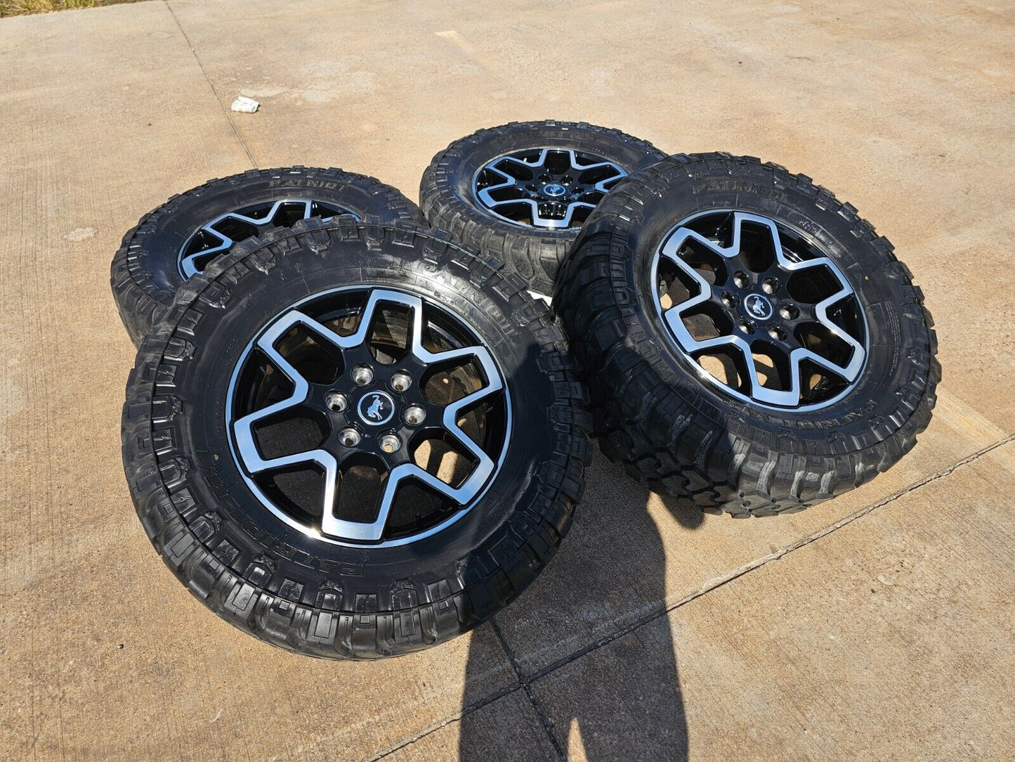 18" Ford Ranger Bronco wheels rims 95213 6x139 tires 2022 2023 2024 2025 33"