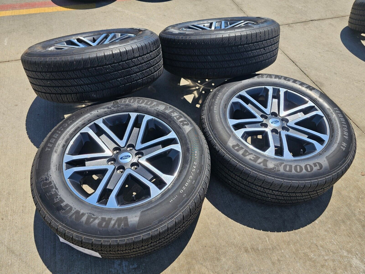 20" Ford F-150 OEM rims wheels 10345 95025 Expedition 2022 2023 2024 2025
