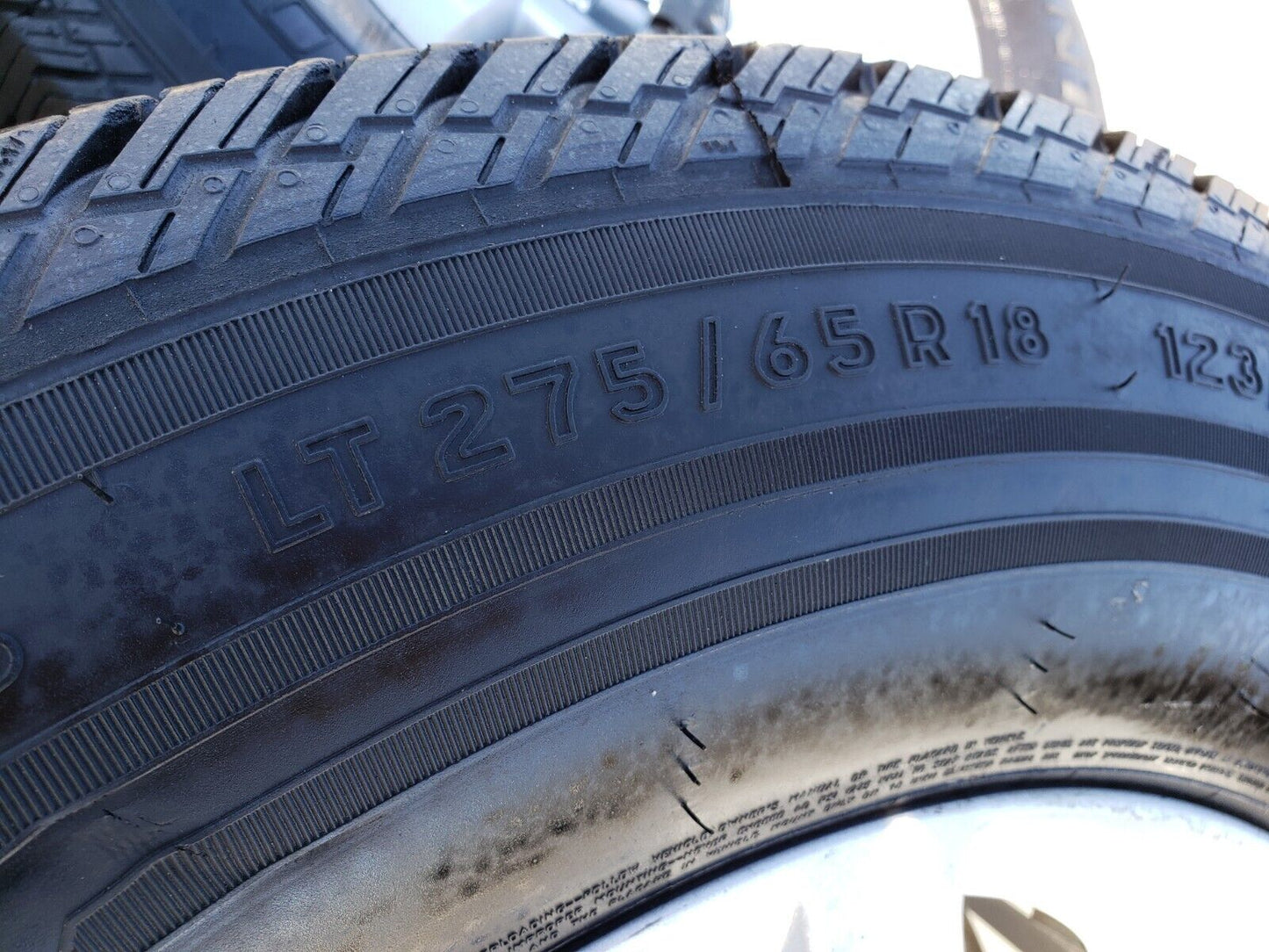 18" Ford F-250 F-350 OEM 10098 rims wheels tires 2020 2021 2022 2023 2024 2025