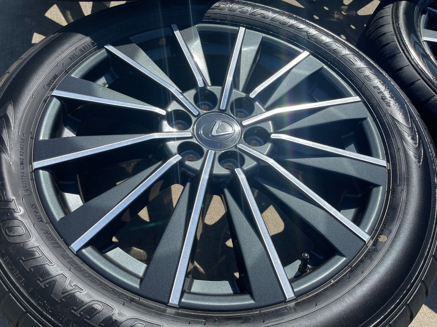 22" Lexus GX550 OEM wheels rims Toyota Land Cruiser Tundra 78519 LX600 2025 NEW