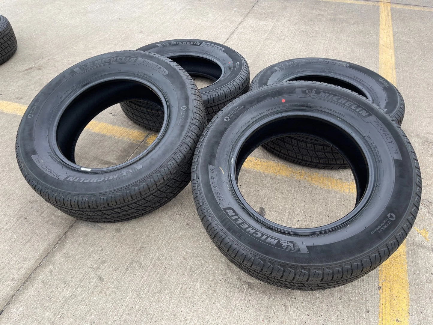 265/65/18 Michelin Primacy LTX tires F-150 Sierra Tahoe Silverado NEW TAKE OFFS