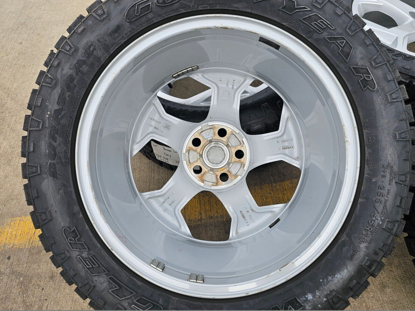 20" Range Land Rover OEM 72310 wheels rims A/T tires DURATRAC
