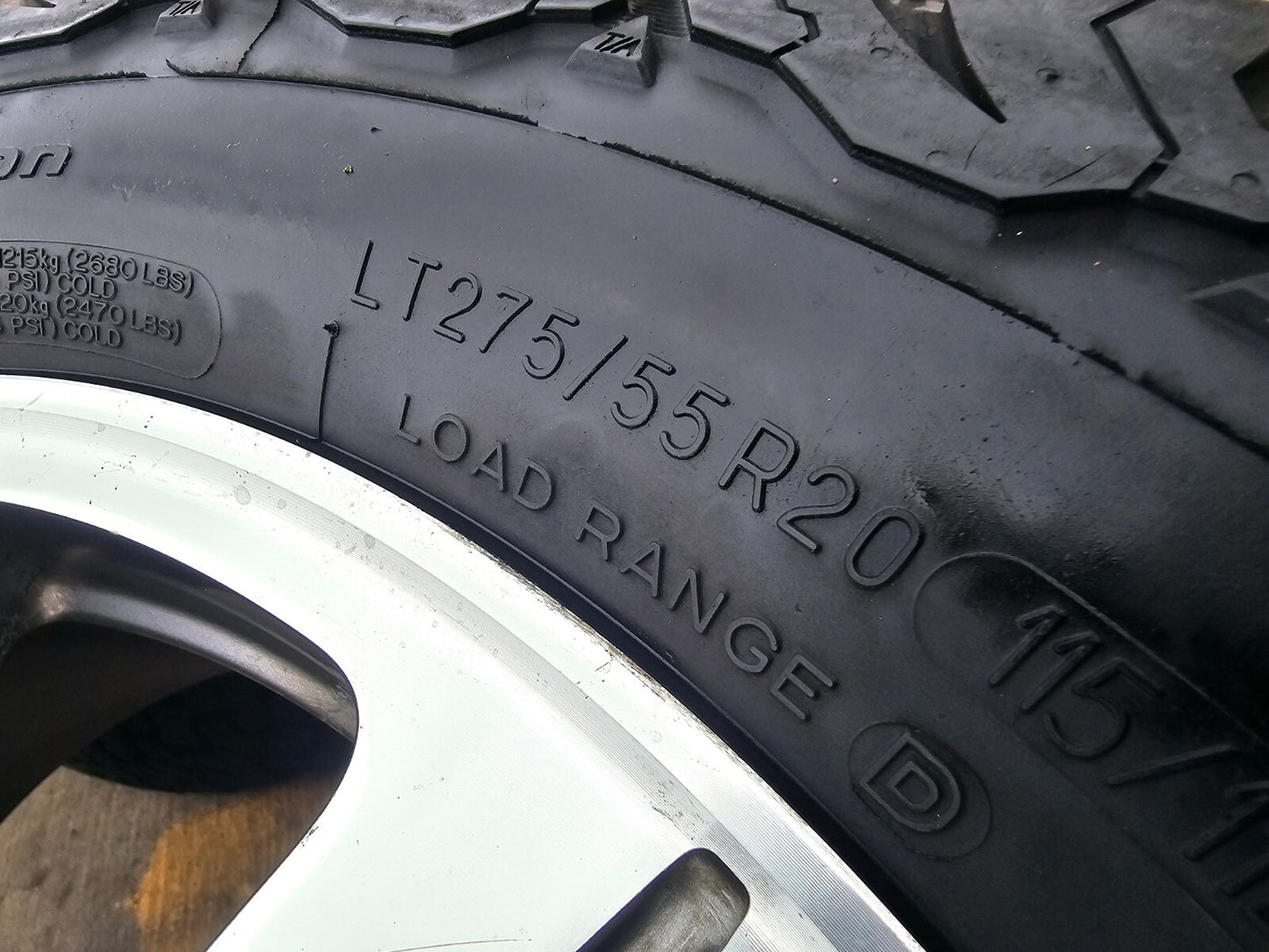 20" Toyota Tundra Sequoia 1794 OEM wheels rims 75159 tires 5x150 BFG