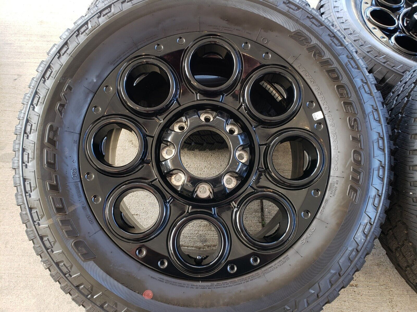 20" Ford F-250 F-350 OEM black TREMOR wheels rims 10299 tires 2023 2024