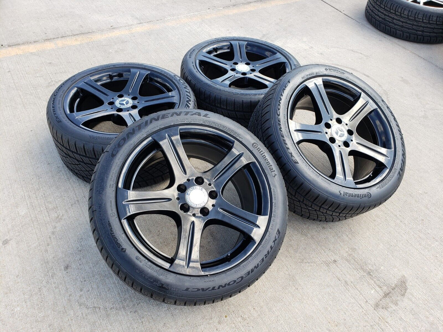 18" Mercedes CLS 550 C E S Class OEM 65371 65372 wheels rims tires