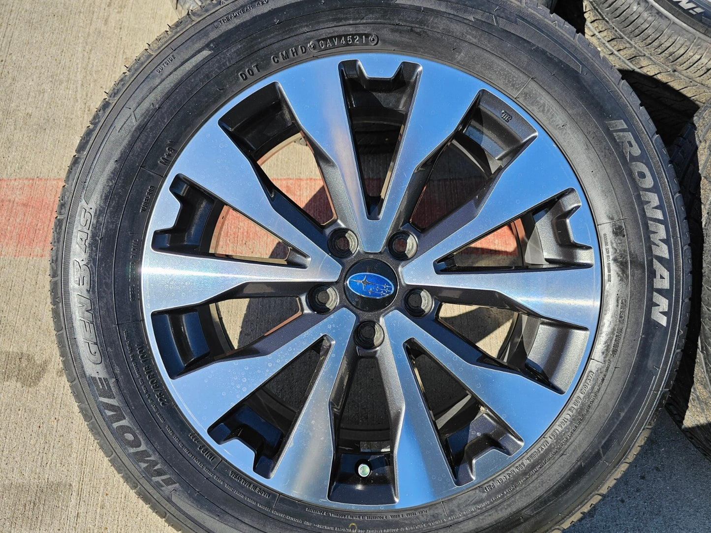 18" Subaru Outback Legacy Forester OEM wheels rims 68826 tires