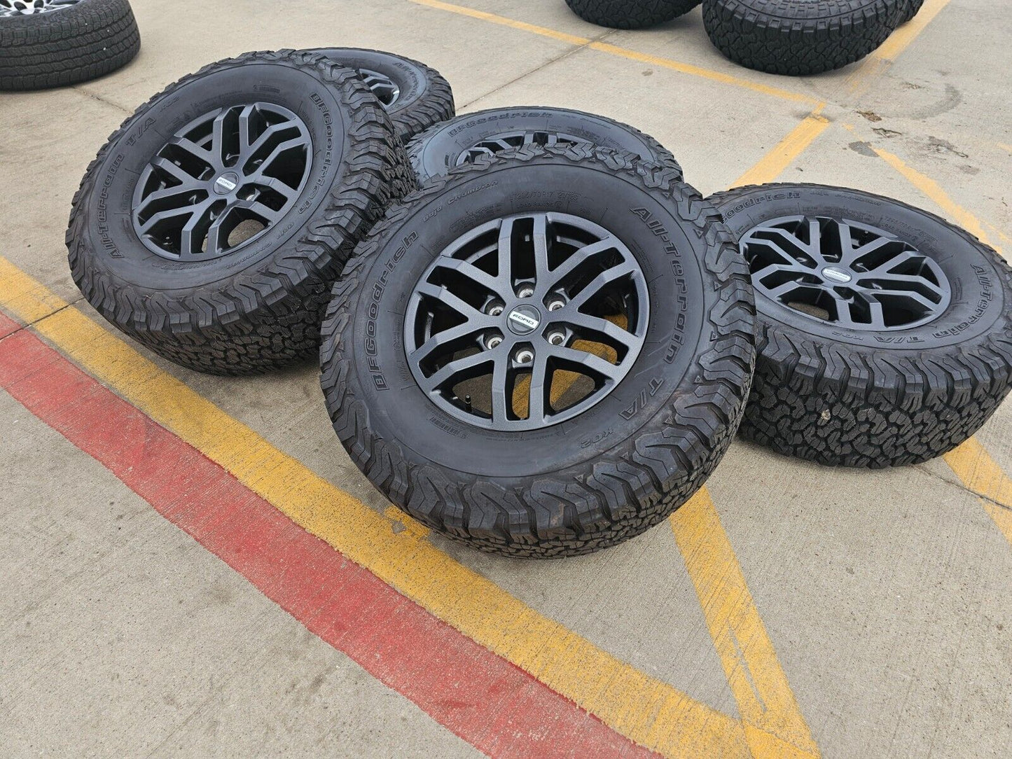17" Ford Ranger Tremor OEM rims wheels 10431 tires 2022 2023 2024 2025 NEW BFG
