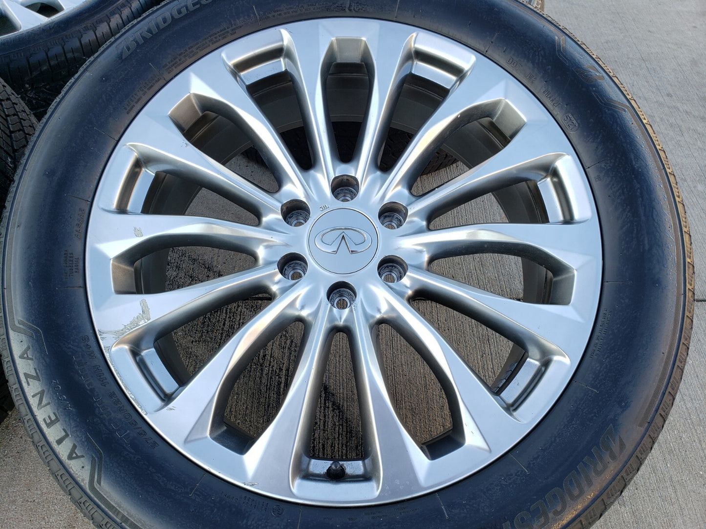 22" Infiniti QX80 QX56 Nissan Titan OEM 62799 73770 wheels rims tires