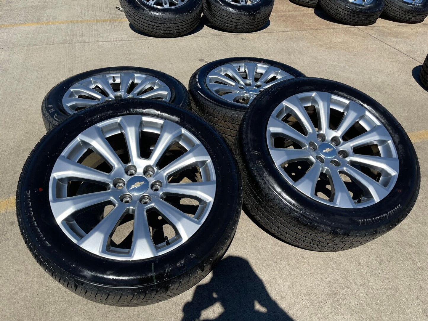 22" Chevy Silverado High Country OEM 5922 wheels rims Tahoe 2023 2024 2025 NEW