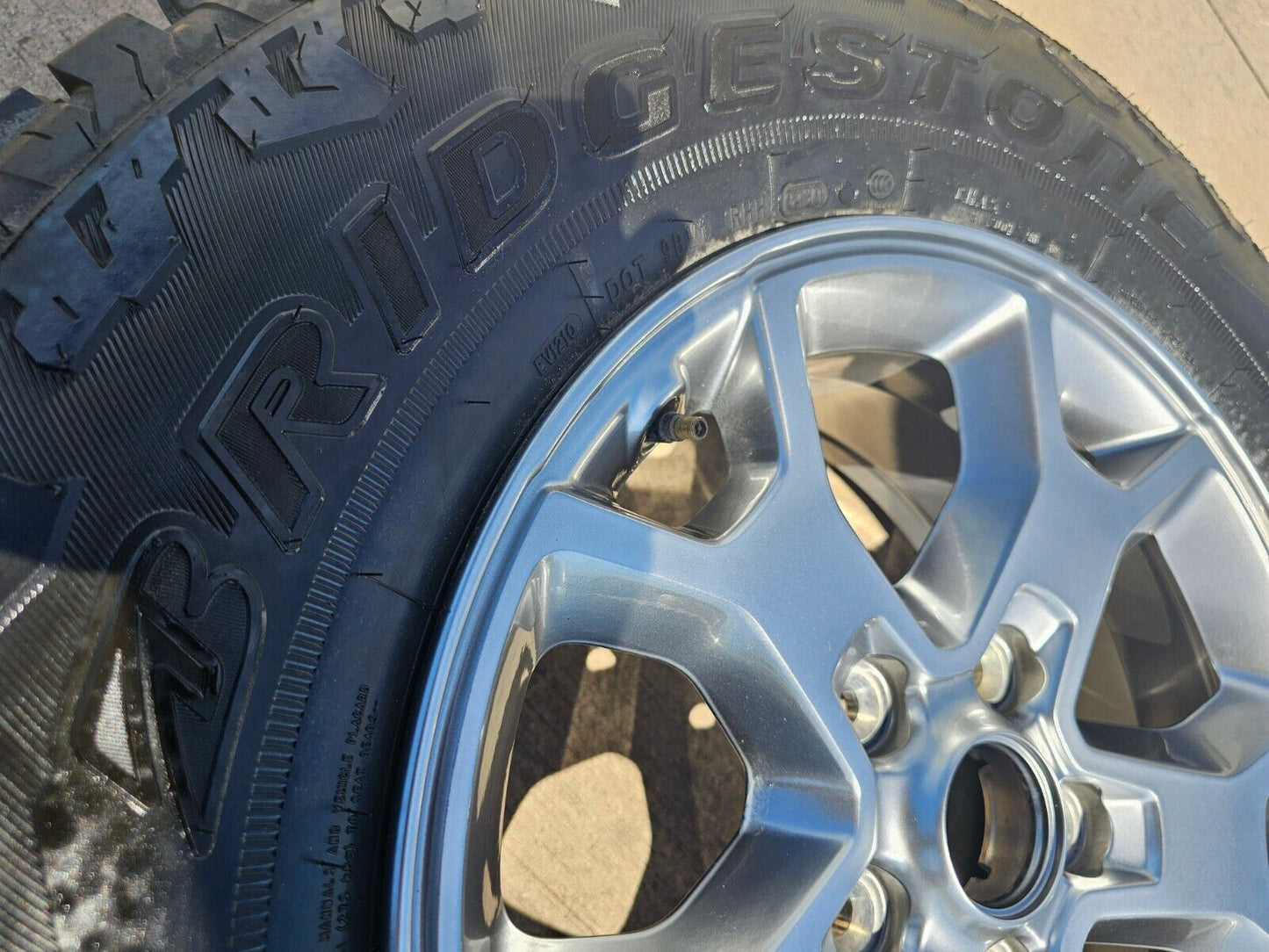 17" Jeep Wrangler Gladiator Rubicon OEM 9218 SPARE wheel rim 2020 2021 2022 2023