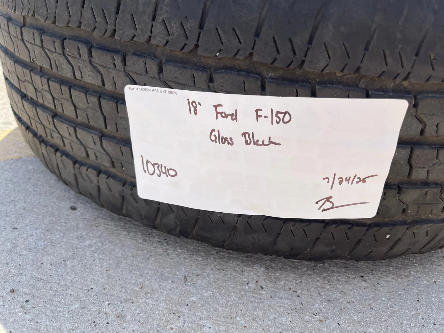 18" Ford F-150 OEM rim wheel 95049 10340 Expedition 2022 2023 2024 2025 2026