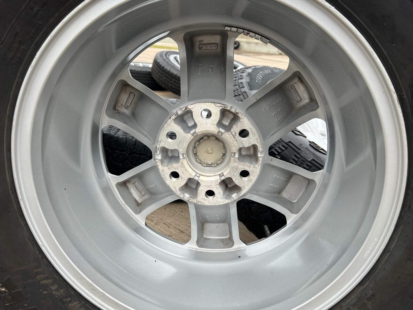 18" Dodge Ram 1500 OEM wheels rims 6x5.5 2672 tires 2019 2020 2021 2022 2023
