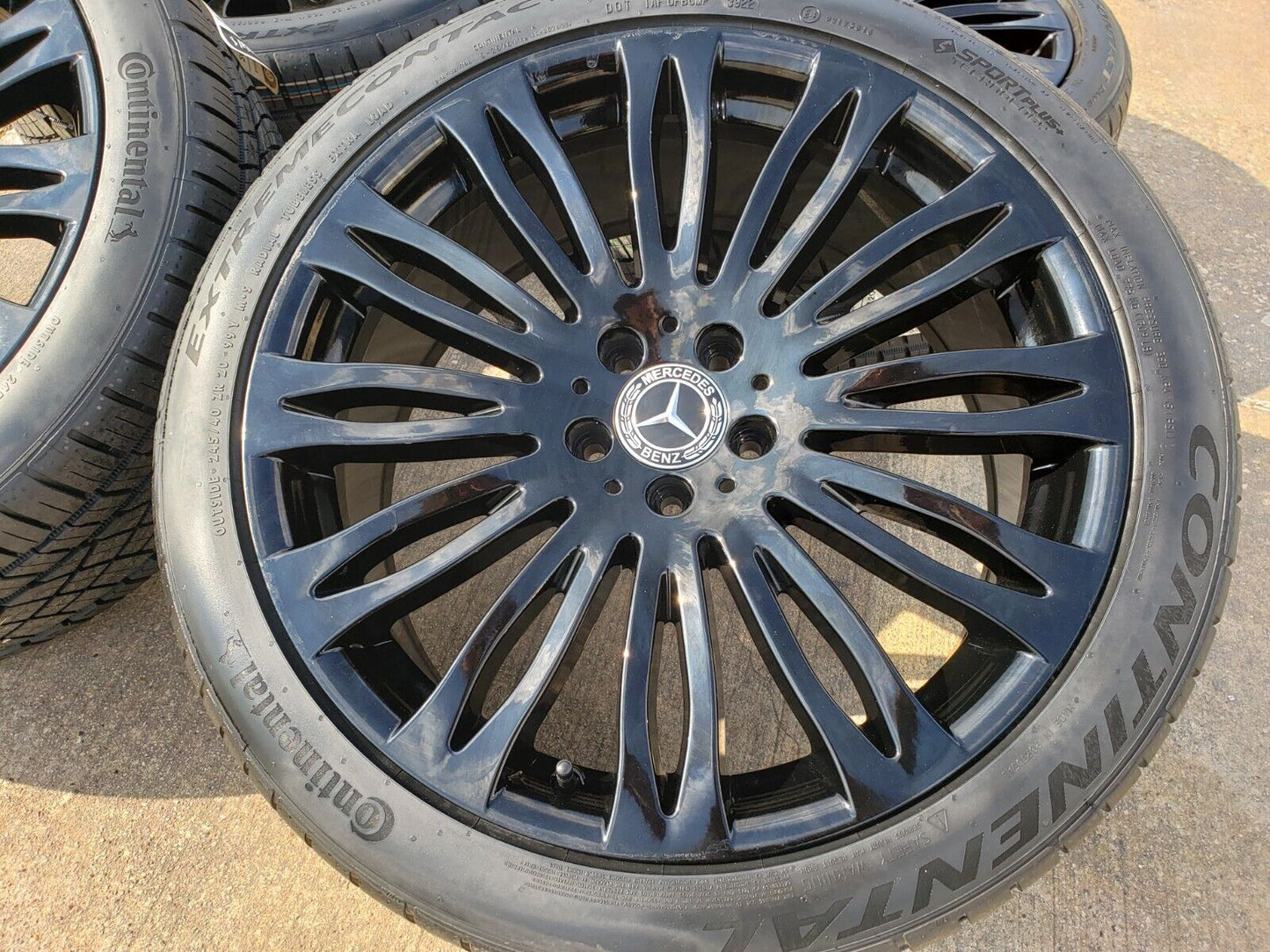 20" Mercedes S550 S600 S65 S63 OEM 85504 85505 wheels rims tires NEW