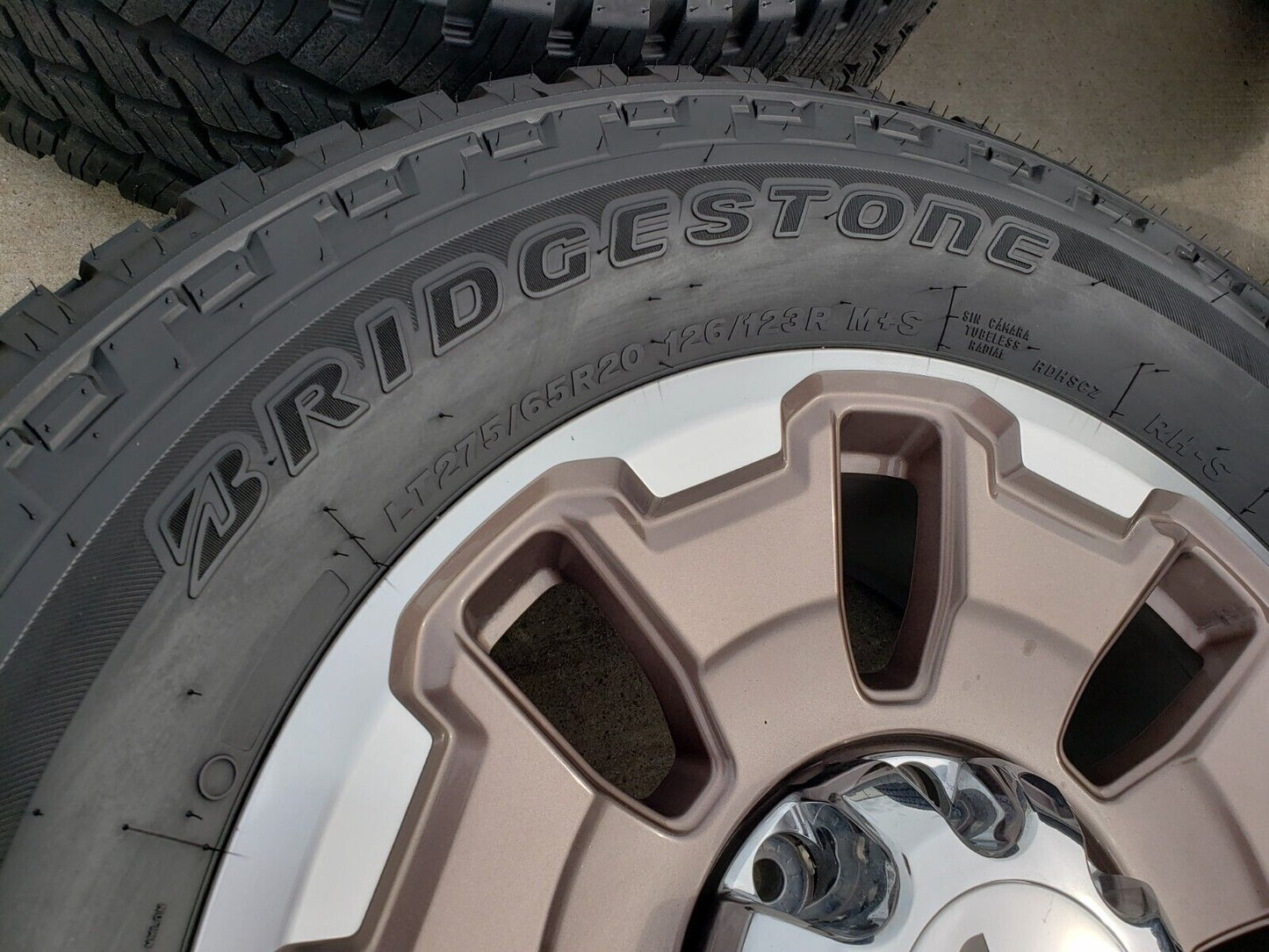 20" Ford F-250 F-350 OEM KING RANCH tan wheels rims 10487 2024 2025