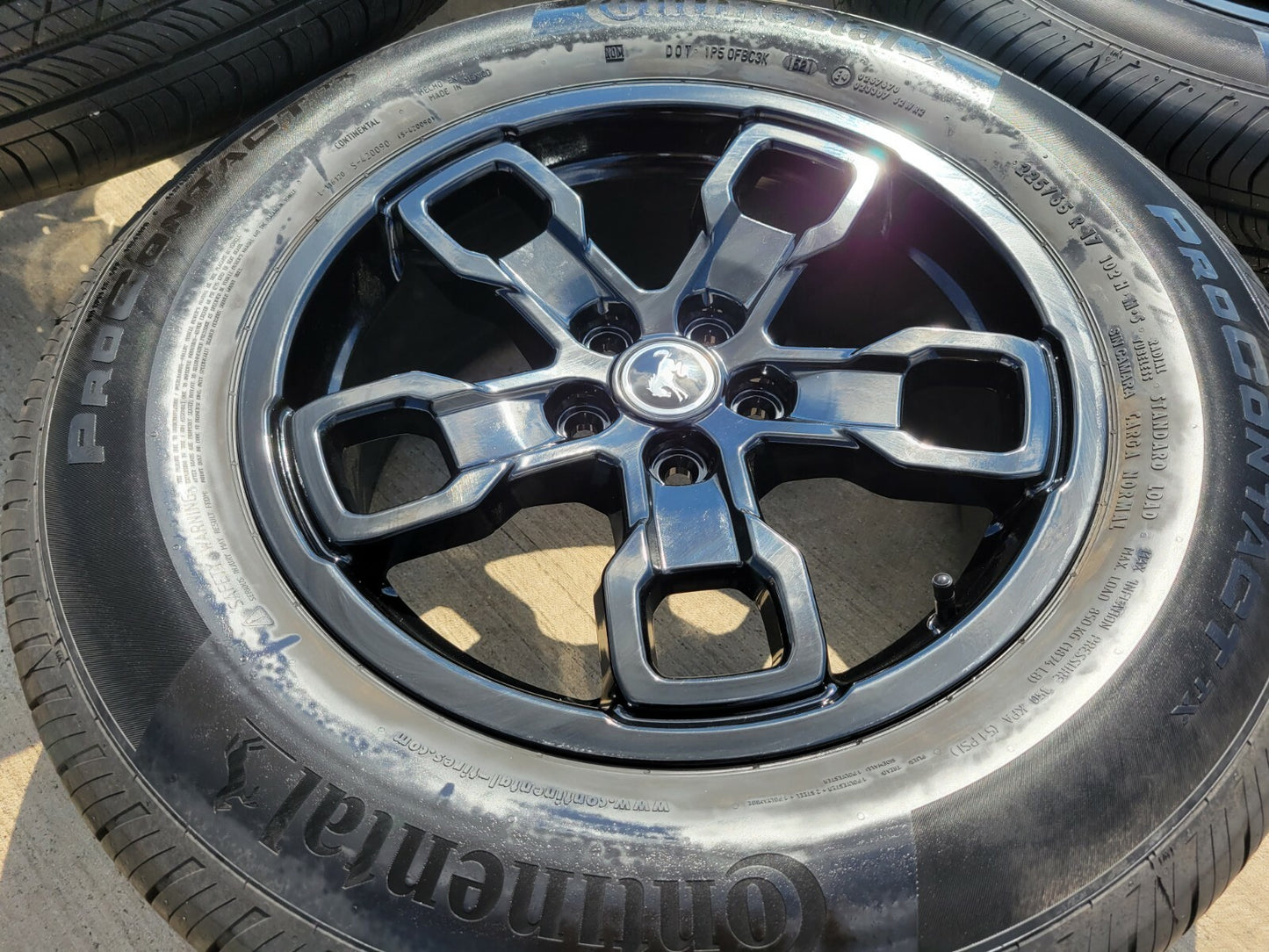 17" Ford Bronco Sport Maverick rims wheels 95019 10325 OEM 2023 2024 2025 NEW