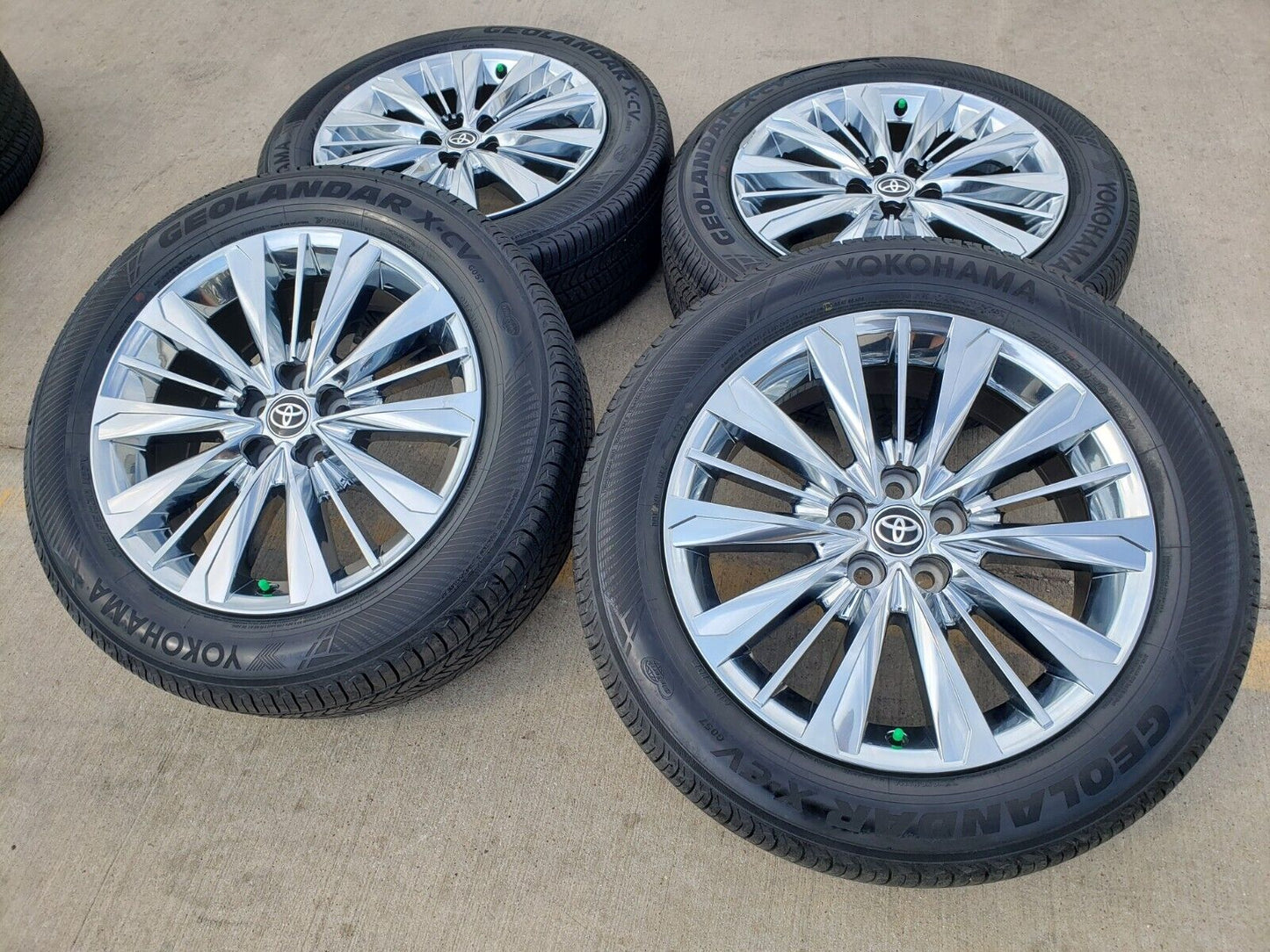20" Toyota Grand Highlander OEM wheels rims tires Lexus TX350 NEW 2024 2025