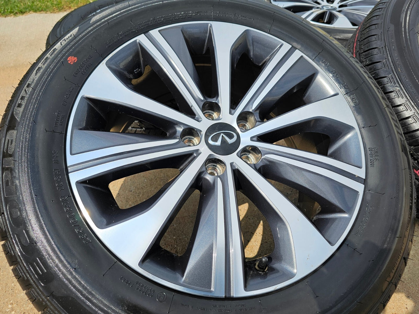 18" Infiniti QX60 OEM Pathfinder wheels rims 2022 2023 2024 2025 2026 NEW