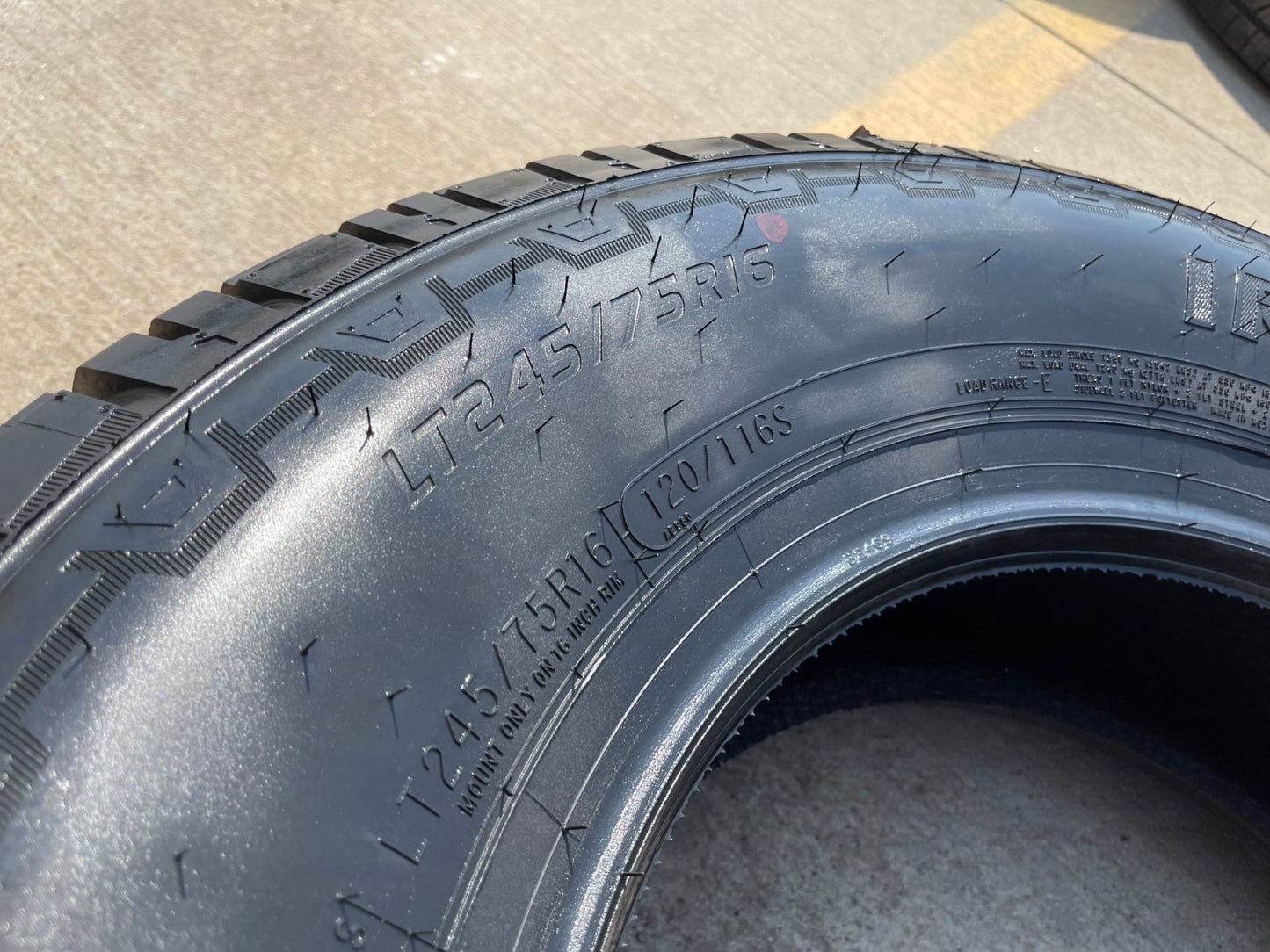 (1) 245/75/16 Ironman All Country A/T2 tire 245/75R16 M+S 120R LT 10 ply LRE NEW