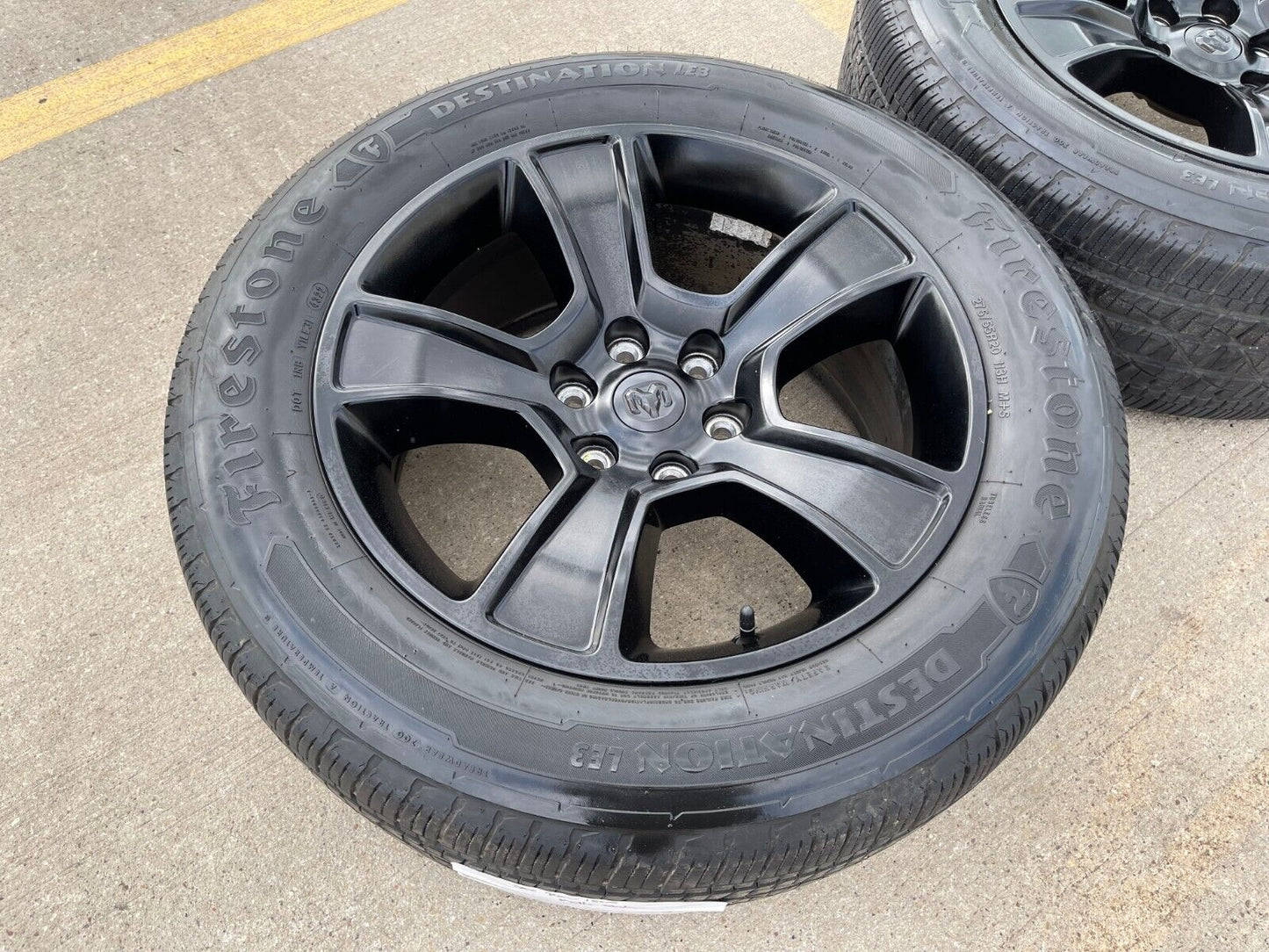 20" Dodge Ram 1500 OEM LIMITED Black 2676 2723 wheel rim spare